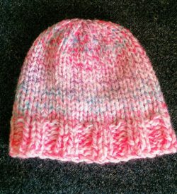 Multi Pink Baby Hat